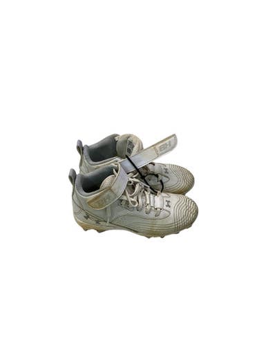 Used Under Armour BH BB/SB Cleats White Junior 02 11347-S000256246