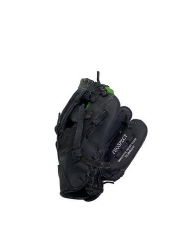 Used Mizuno POWER CLOSE BB/SB Glove RH Throw Black 9" 11347-S000256244