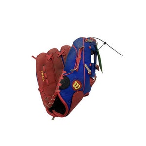 Used Wilson A200 BB/SB Glove T-ball Red 10" 11347-S000256243