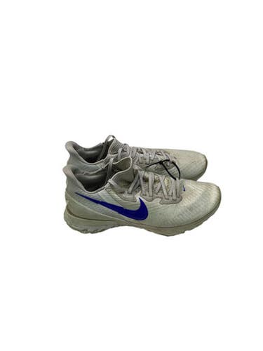 Used Nike FLYKNIT Mens Golf Shoes Royal Blue And White Senior 10 11347-S000256240