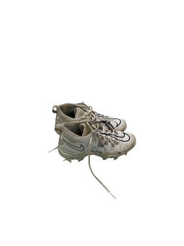 Used Nike ALPHA Jr FB Cleats White Junior 03 11347-S000256156