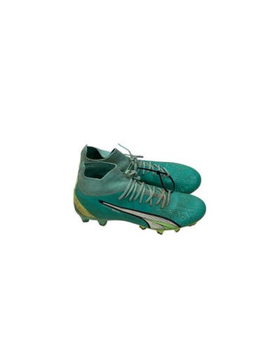 Used Puma ULTRA Soccer Cleats Turquoise Senior 7.5 11347-S000256152