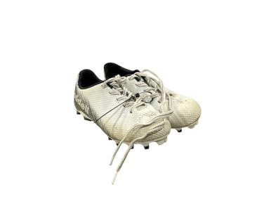Used Riddell Jr FB Cleats White Junior 02 11347-S000256347