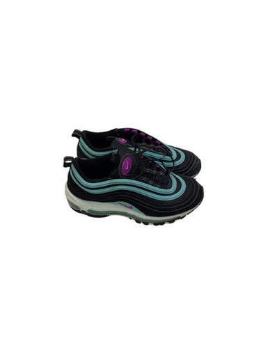 Used Nike AIR MAX 97 BLACK HYPER VIOLET GS Running/X-Train Shoes Y Black Youth 06.5 11347-S000256339
