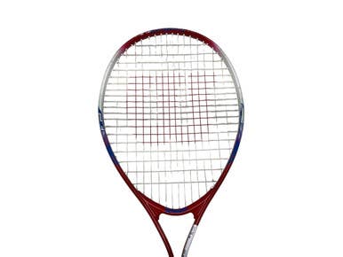 Used Wilson US OPEN E2 Junior Tennis Racquet Red 23" 11347-S000256316