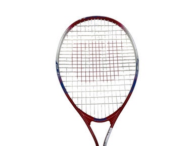 Used Wilson US OPEN E2 Junior Tennis Racquet Red 23" 11347-S000256316