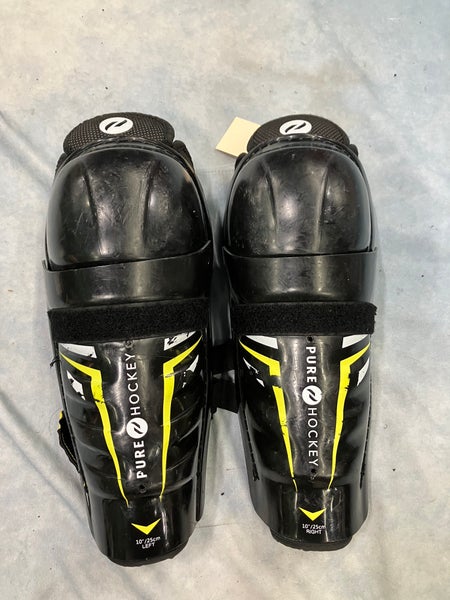 Junior Pure Hockey Shin Pads 10" (Used)