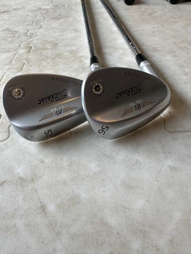 2 Left handed Titleist Vokey SM 4 wedges 52-08 And 56-11