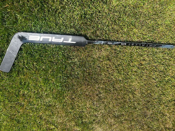 Junior True Catalyst 5X3 Regular Goalie Stick 21" Paddle (Used)
