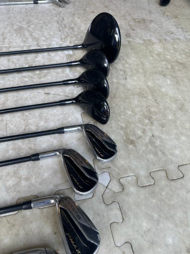 Cobra F-Max Superlite Left Hand Iron Set Regular Flex Graphite Shaft (Used)