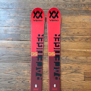 Volkl 156 cm Racing Racetiger GS Skis Without Bindings (Used)