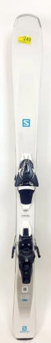 Used $550 Women's Salomon Aira 76 ST Skis & Salomon Z11 GW Bindings Size 130cm