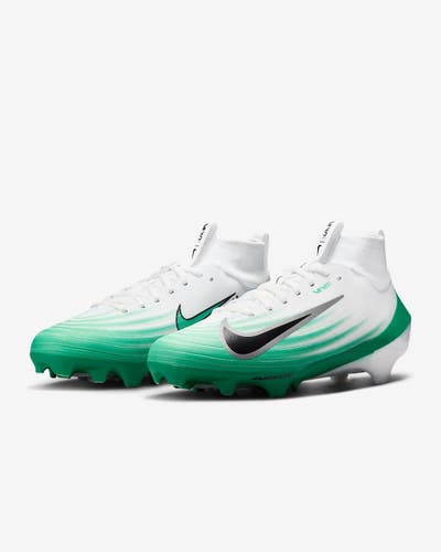 new men's 8.5 Nike Zoom Air Vapor Pro 1 Football Cleats White orange hm8850 100