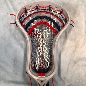 Gray ECD Lacrosse Custom Mirage 2.0 Strung Head (New)