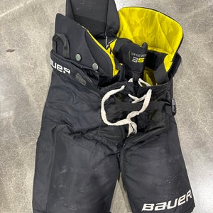 Black Senior Large Bauer Supreme 3S Hockey Pants (Used)
