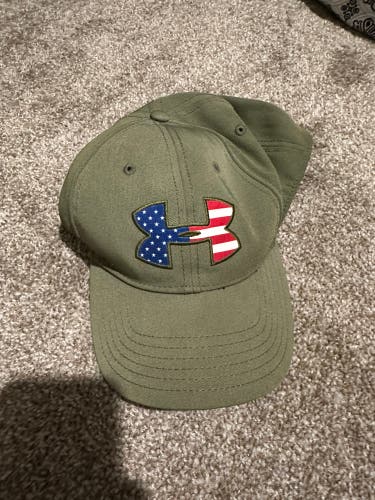 American Flag Under Armor Hat