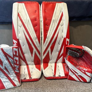 34" 2020 CCM Extreme Flex 4 Regular Goalie Full Set Pro Stock (Used)