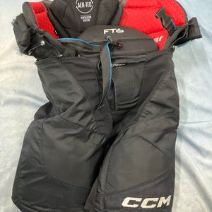 Black Junior Small CCM Jetspeed ft6 Hockey Pants (Used)