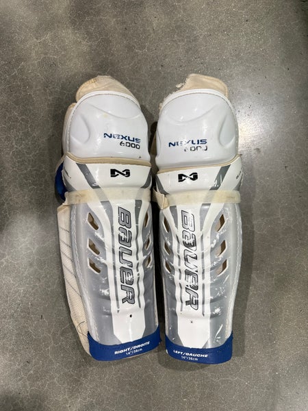 Senior Bauer Nexus 6000 Shin Pads 14" (Used)