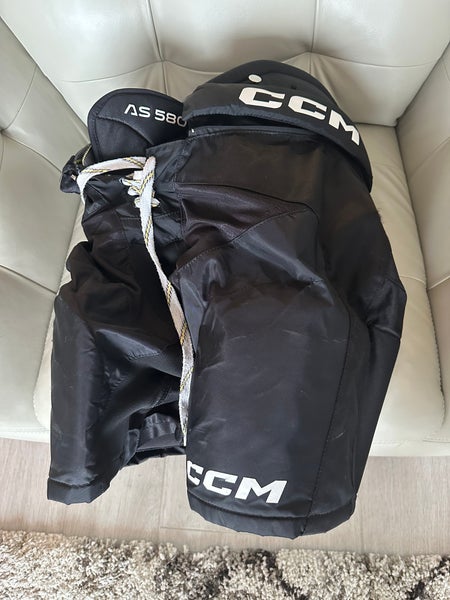 Men's Senior Medium CCM Tacks AS 580 Hockey Pants Pro Stock (Used)