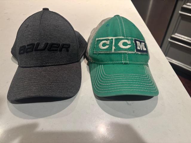 Bauer & CCM Hockey Baseball Hats