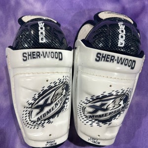 Youth Sher-Wood X4 Shin Pads 7" (Used)