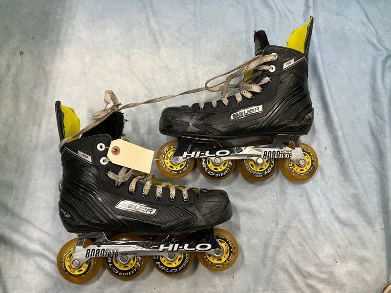 Senior Bauer RS Inline Skates Regular Width Size 8 (Used)