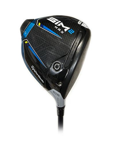 TaylorMade SIM2 Max 10.5* Driver Graphite Fujikura Ventus Blue 5-A Senior Flex