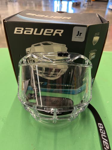 Junior Bauer Concept 3 Full Shield Cages, Visors & Shields Full Cage (Used)