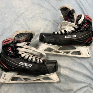Senior Bauer Vapor X900 Hockey Goalie Skates Regular Width 8.5 (Used)
