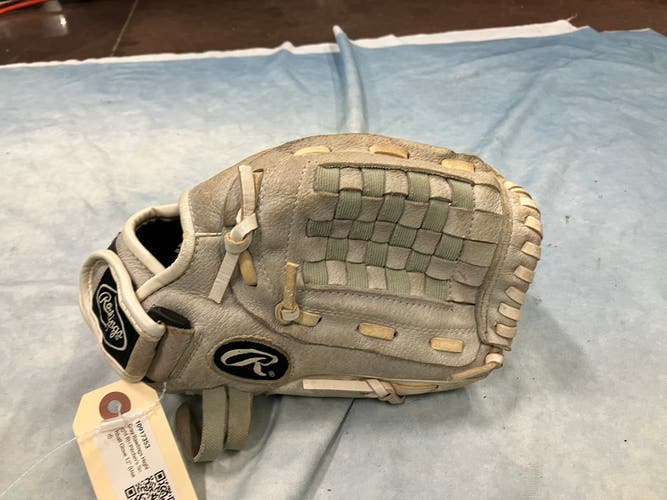 Gray Rawlings Highlight RH Pitcher's Softball Glove 12" (Used)