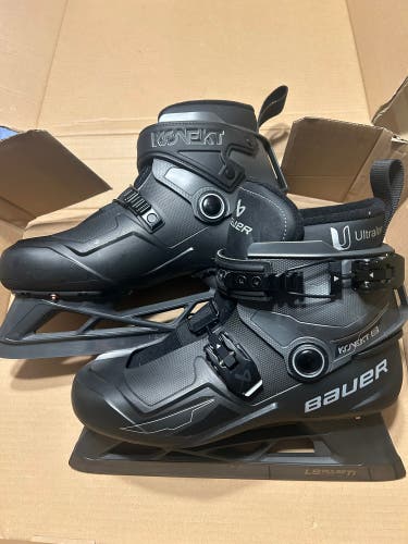 2024 Bauer Konekt Hockey Skates Regular Width 9 (Used)