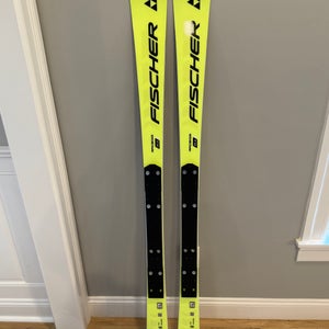 2024 Fischer 155 cm RC4 World Cup FIS SL Skis Without Bindings (New)