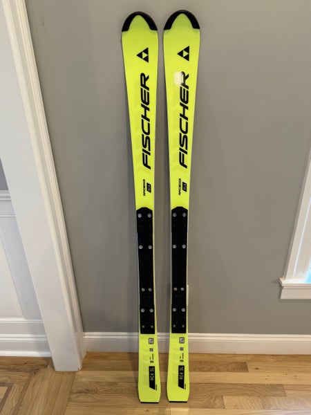 2024 Fischer 155 cm RC4 World Cup FIS SL Skis Without Bindings (New)