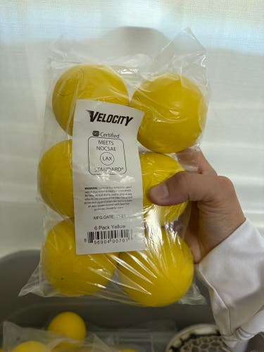 Lacrosse Ball 6 Pack (New)