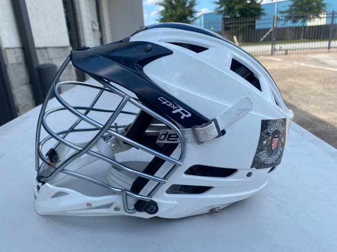 White Adult Cascade CPX-R Helmet (OSFM Used)