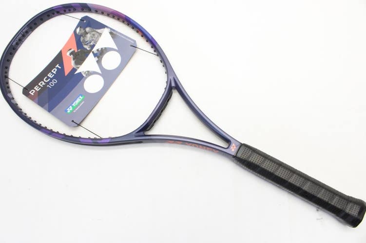 **NEW** 2025 YONEX PERCEPT 100 (300g) TENNIS RACQUET (4 1/4) MIDNIGHT NAVY