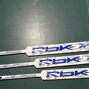 Senior Reebok Premier Pro Regular Goalie Stick Pro Stock (Used)
