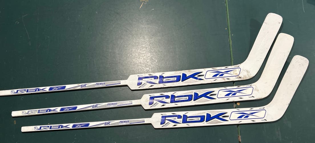 Senior Reebok Premier Pro Regular Goalie Stick Pro Stock (Used)