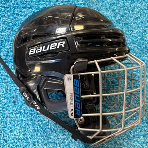 Black Medium Bauer IMS 5.0 Helmet (Used)