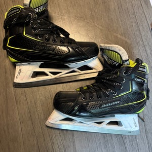 Bauer GSX Hockey Goalie Skates Extra Wide Width Size 5.5 (Used)