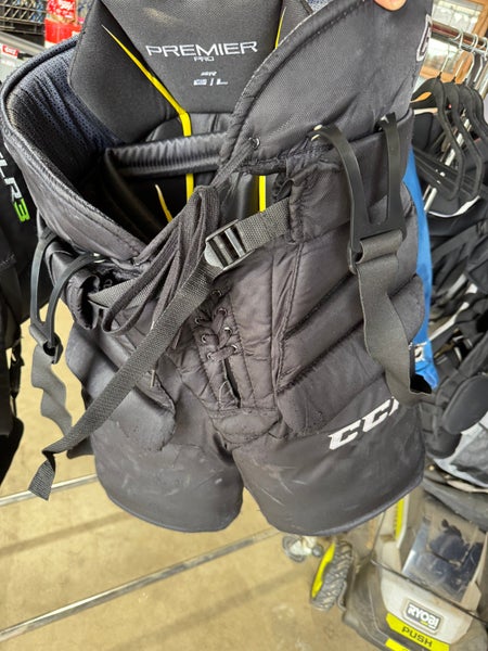 Senior Large CCM Premier Pro Hockey Goalie Pants (Used)