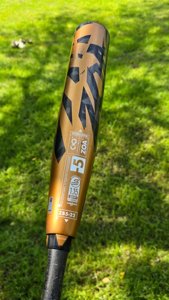 2022 DeMarini Zoa Composite USSSA Certified Bat (-5) 25 oz 30" (Used)