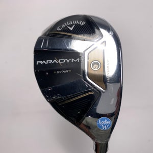 Callaway Paradym Star 5 Hybrid 24* UST Mamiya ATTAS Speed Series Ladies RH NEW