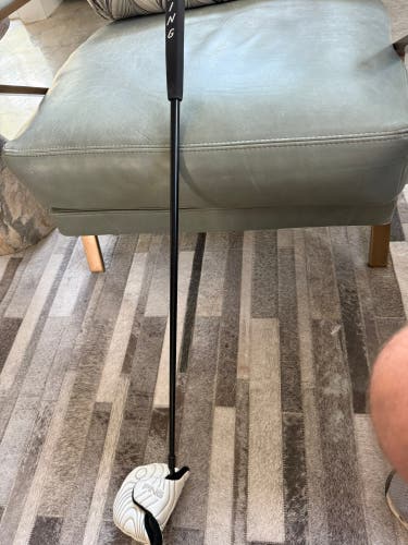 Black Men's 2024 Ping PLD Milled Oslo 3 Gunmetal Mallet Right Handed Putter Uniflex 34" (Used)