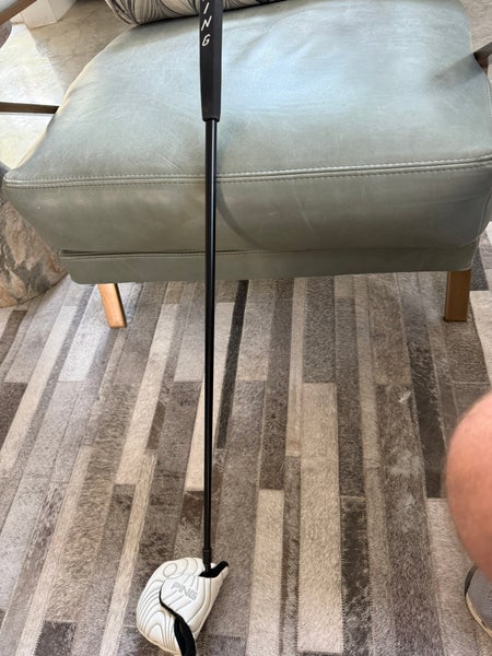 Black Men's 2024 Ping PLD Milled Oslo 3 Gunmetal Mallet Right Handed Putter Uniflex 34" (Used)