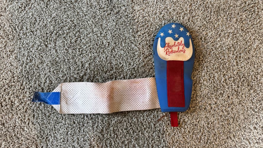 Red, White Blue Ice Cream Senior Sliding Mitt (Used)