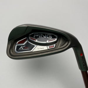 Ping K15 Single 9 Iron Red Dot 1* Flat TFC149 Regular Graphite Mens RH