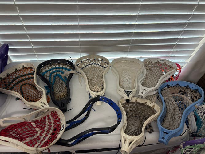 Lacrosse head lot ! Team bundle