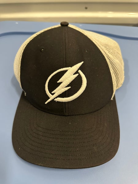 Tampa Bay Lightning SnapBack Hat (2022 playoffs)(Black/White)